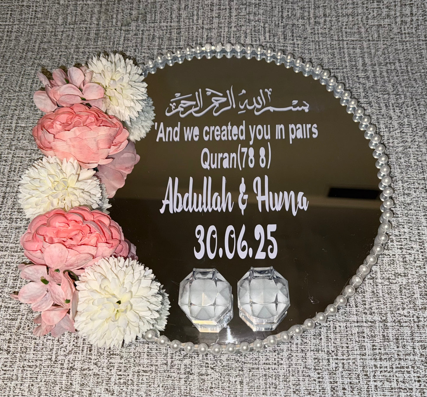 Noor Nikkah Set ( Pink )