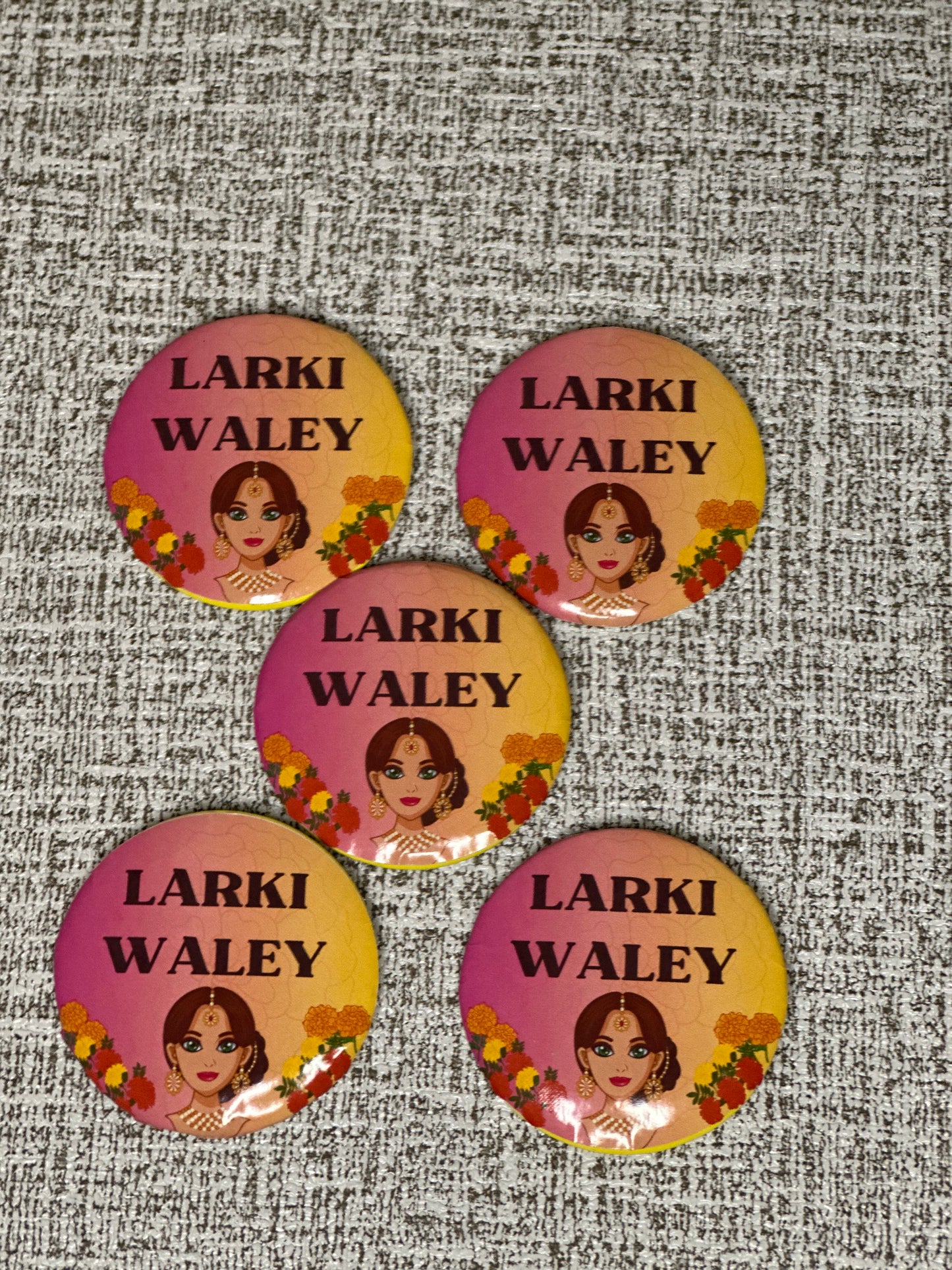 Larki Waley Badge ( sold in Dozen )