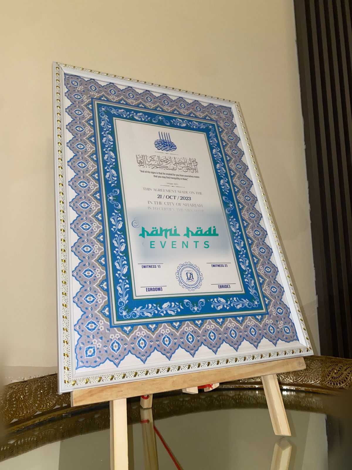 Nikkahnama (Blue)