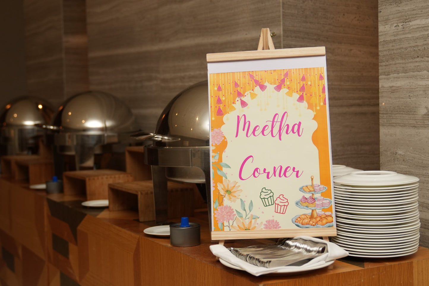 3 pc Set - Counter Display Board (size - A3)