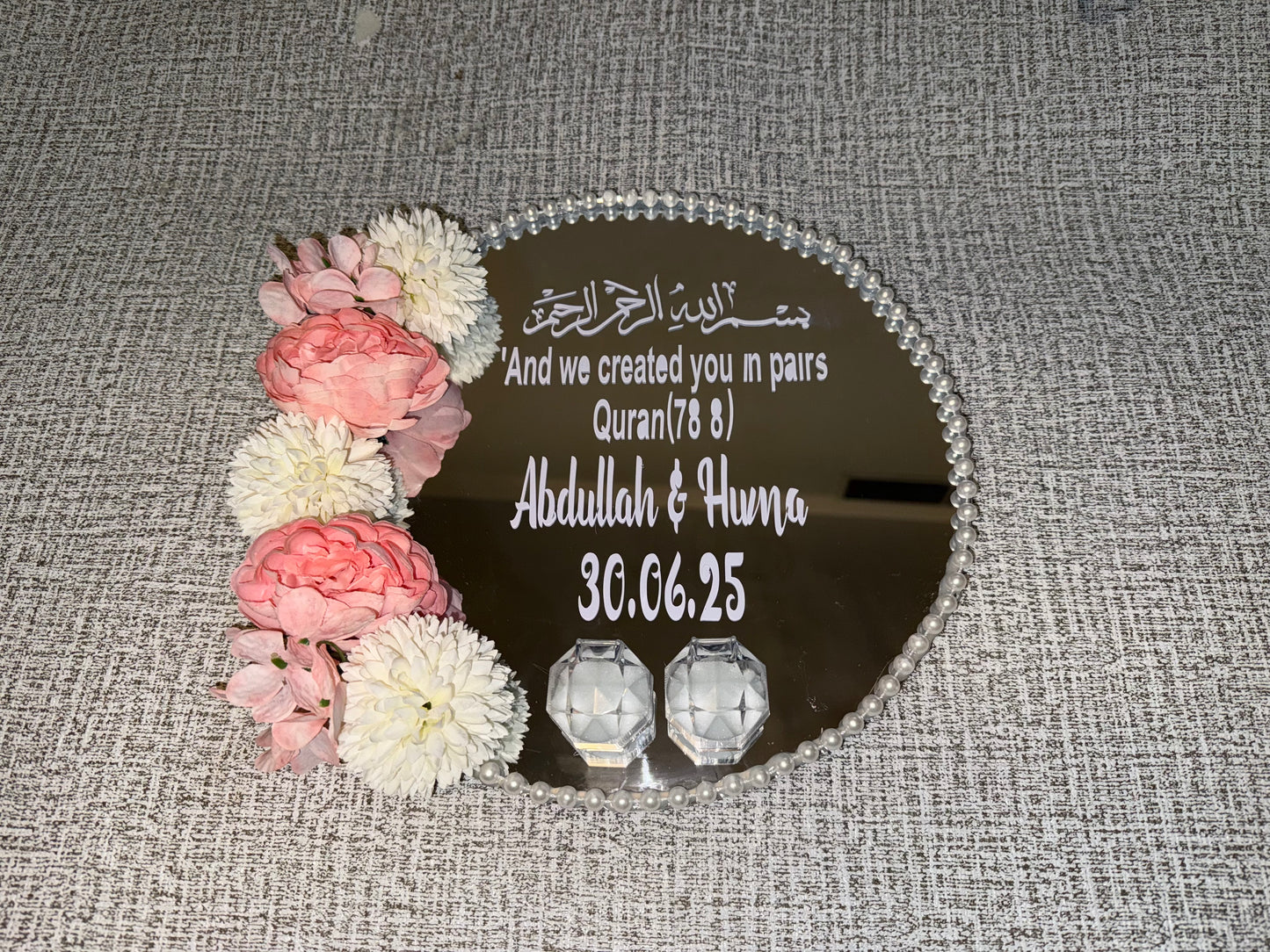 Noor Nikkah Set ( Pink )