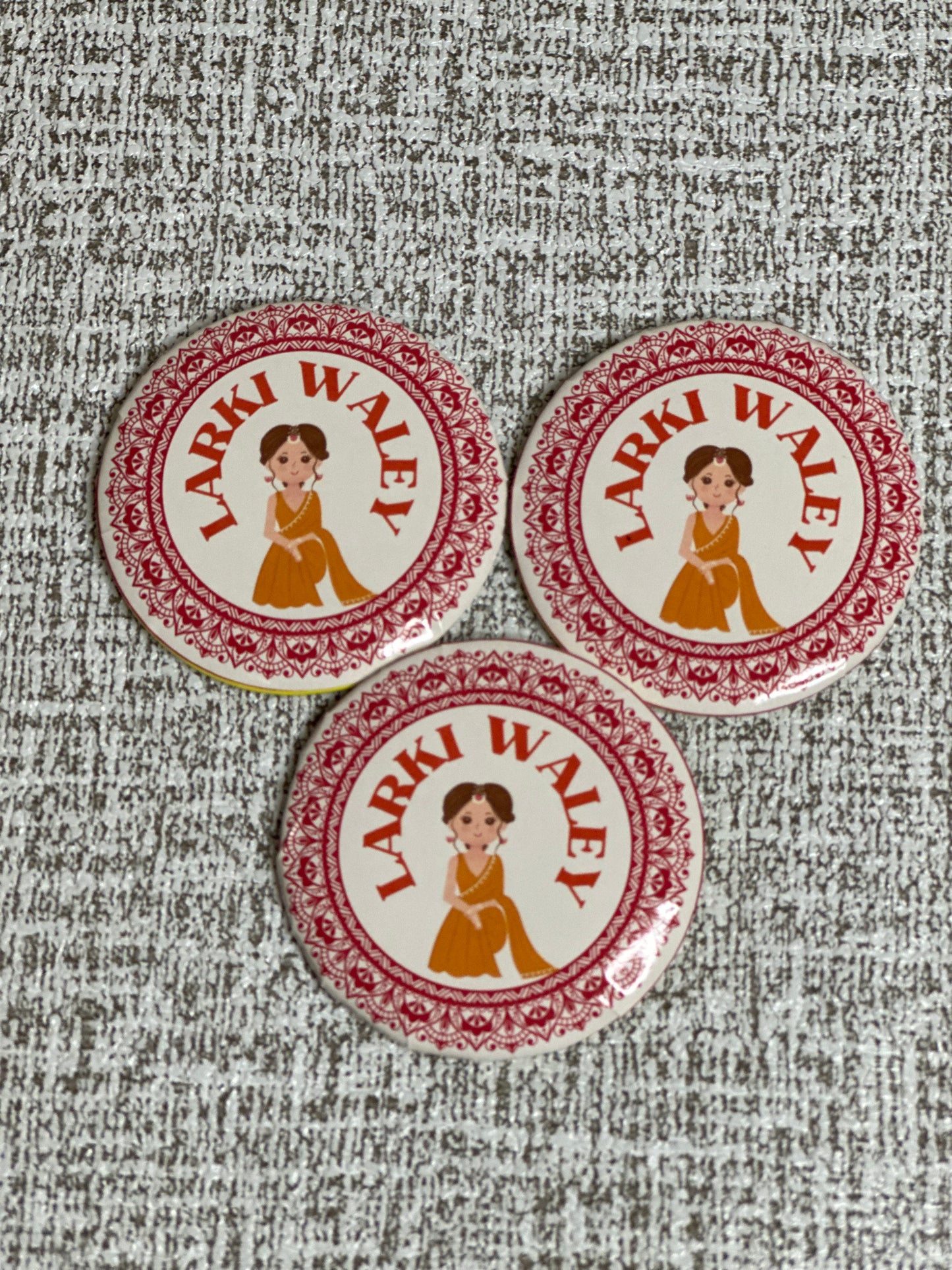 Larki Waley Badge ( Sold In Dozen )