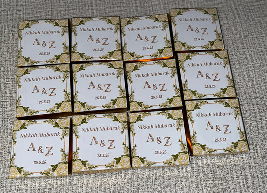 Nikkah Mubarak Favor Boxes ( Sold in dozen )