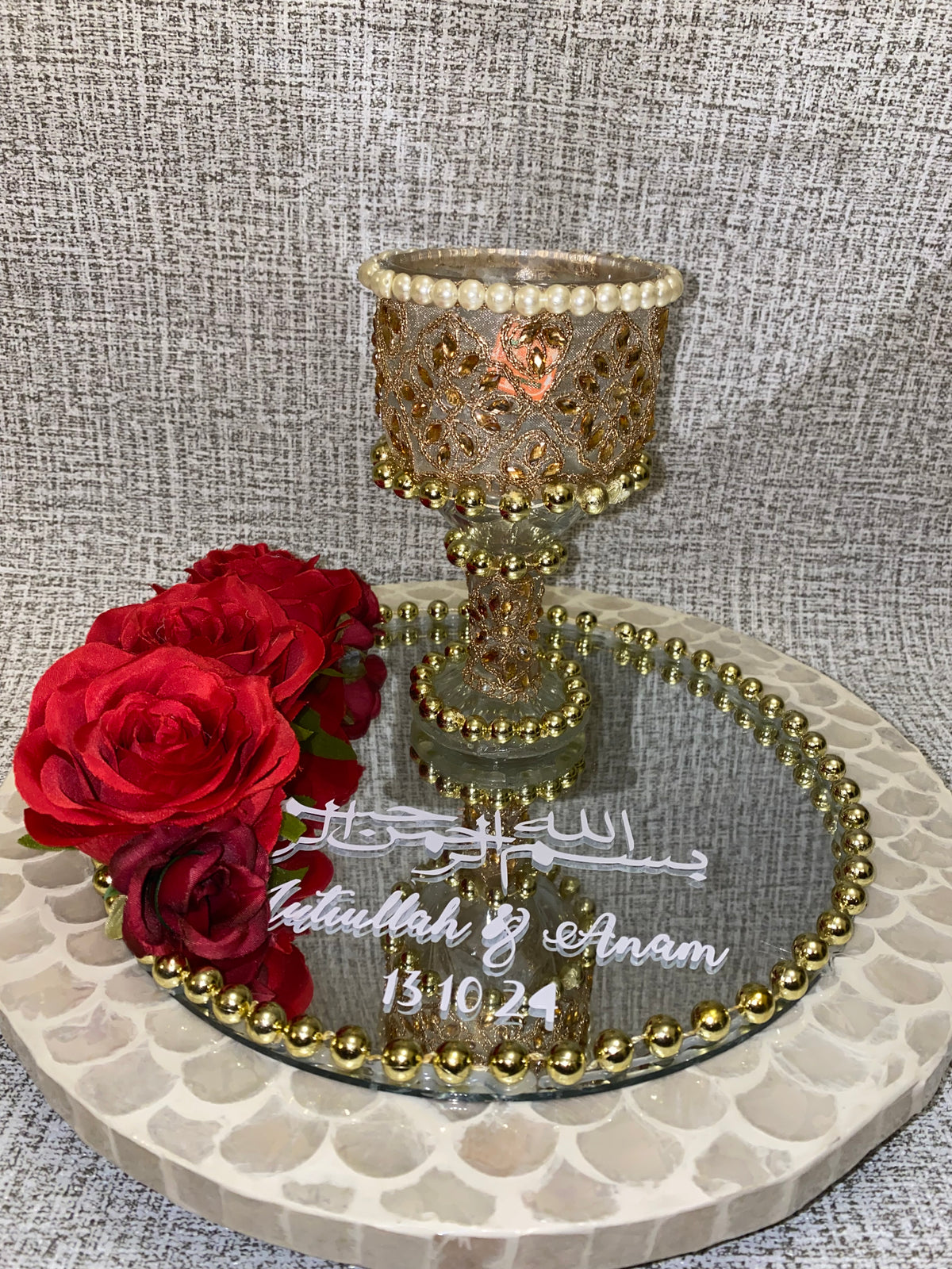 Elegant Doodh Pilai Glass Set