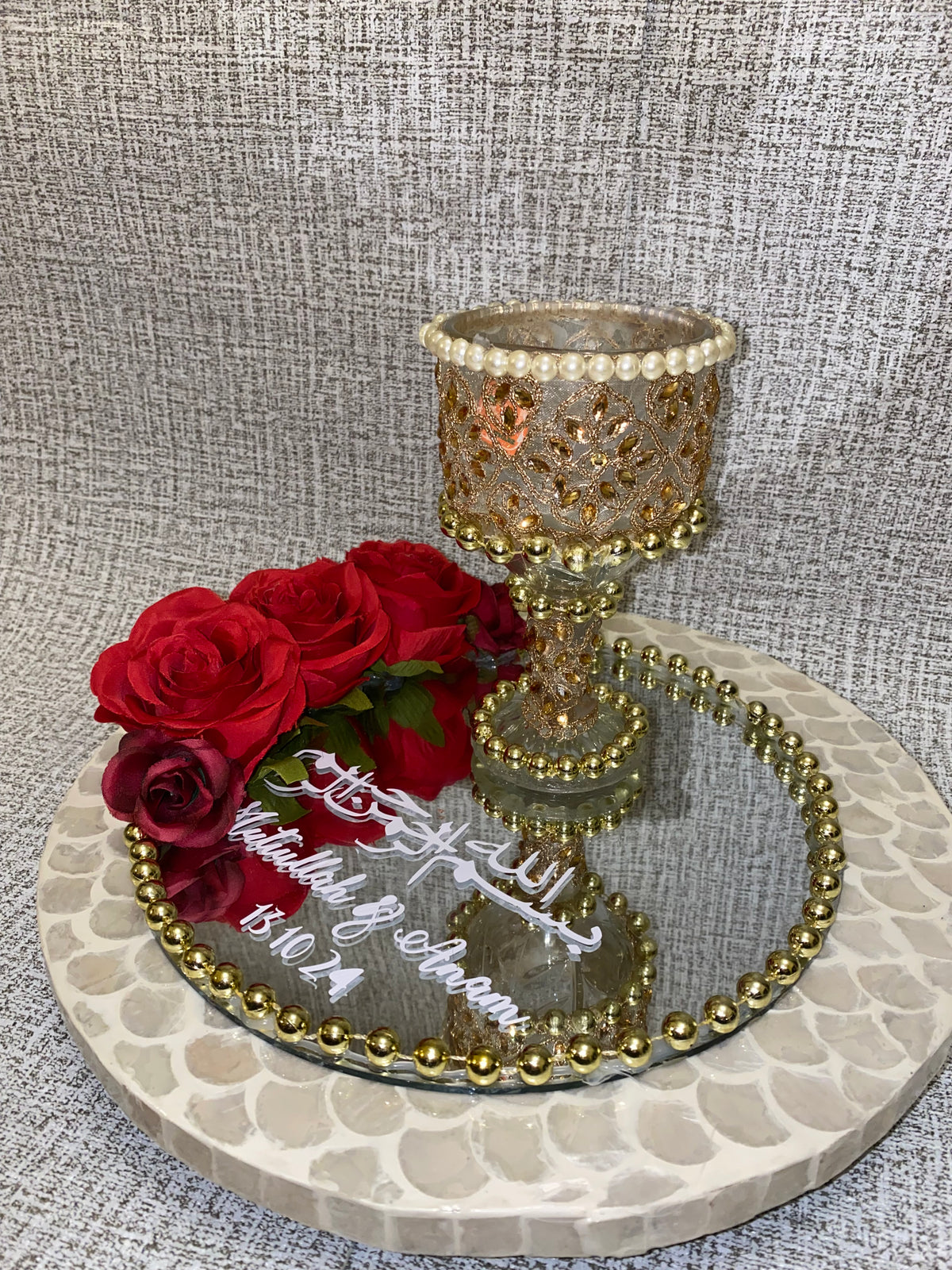 Elegant Doodh Pilai Glass Set